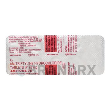 Amitone 75 mg Intas Pharmaceuticals