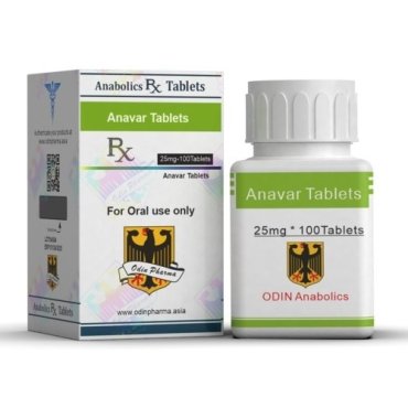 Anavar 25 Odin Pharmaceuticals